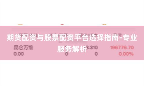 期货配资与股票配资平台选择指南-专业服务解析