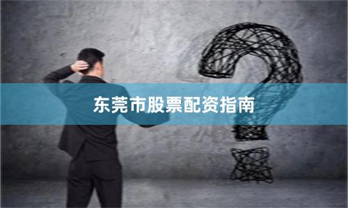 东莞市股票配资指南